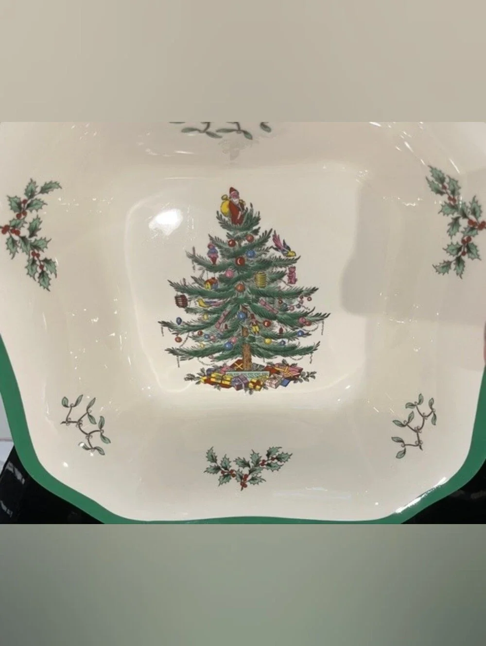 Vintage Spode Christmas Tree 9.5